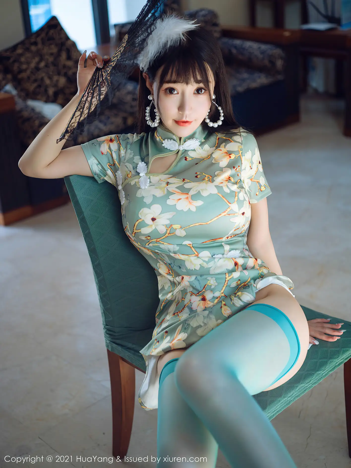 [Huayang] 2021.04.15 VOL.0390 Zhu Keer Flower#[69P]-4