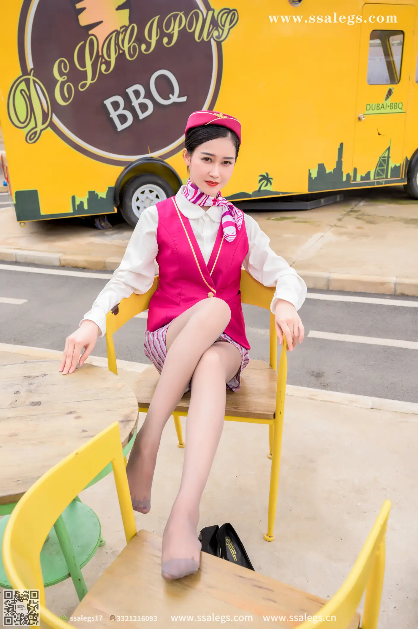 [Mzsock] NO.436 Her long dream of being a stewardess (Part 2) silk club#[127P]-44