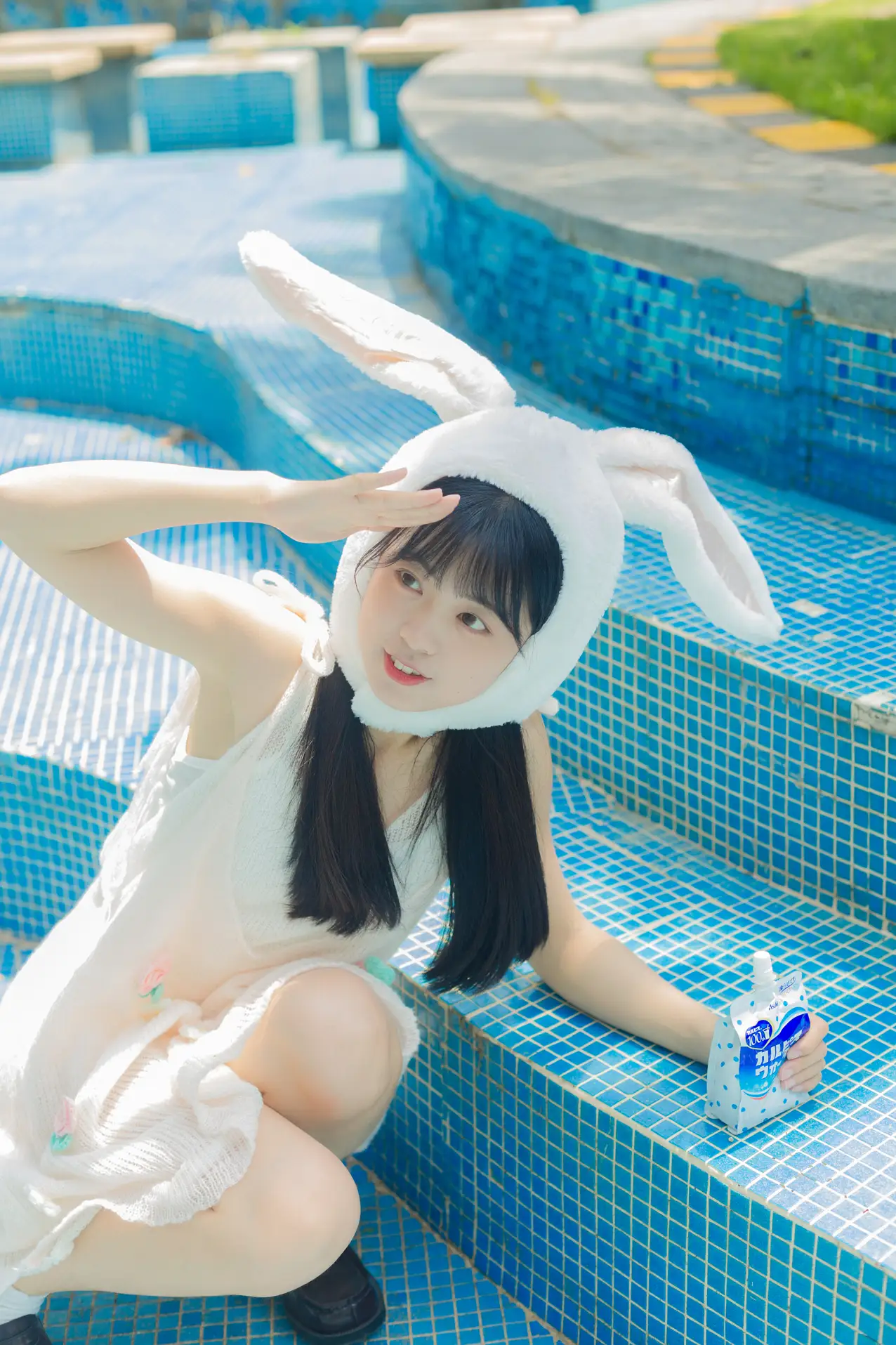 [YITUYU] 2022.07.09 Vol.1429 – Rabbit in the Summer Pool Cute bubbles#[36P]-33