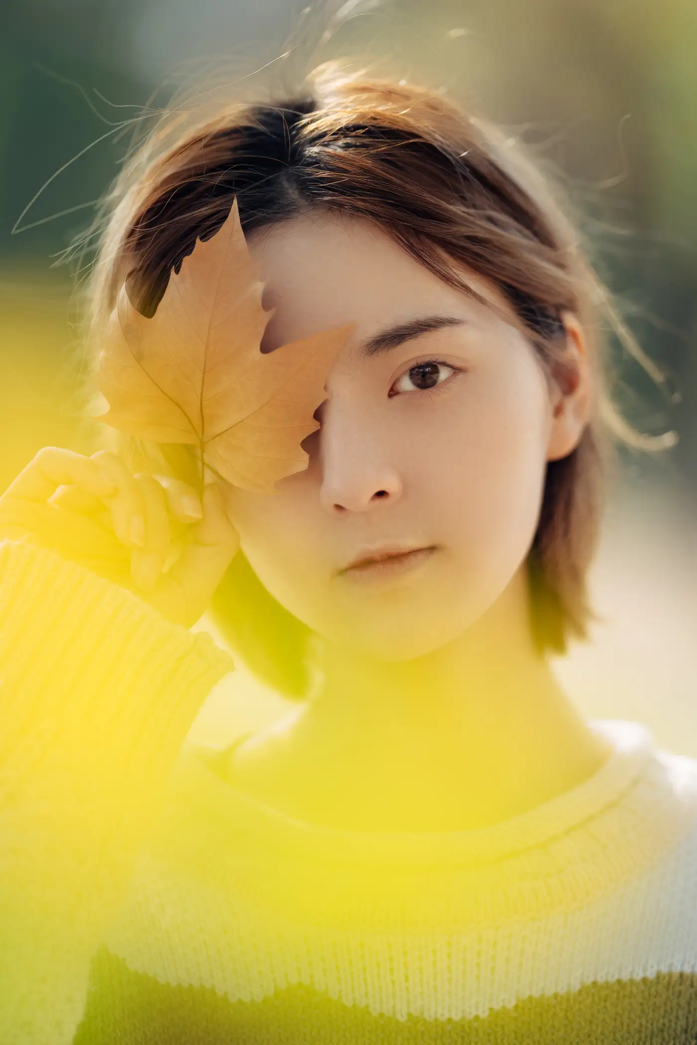 [YITUYU] 2022.01.25 Vol.706 – Warm Winter Ginkgo, an 18-year-old girl without makeup dudu#[35P]-35